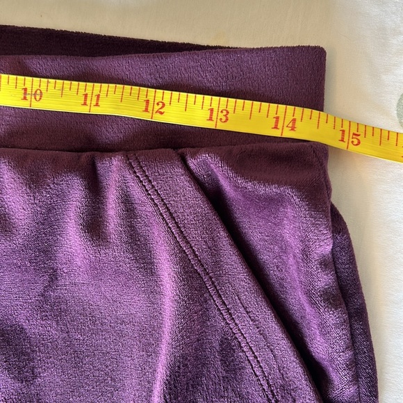 Leo & Nicole Y2K Style Purple Velvet Tracksuit - Picture 12 of 16